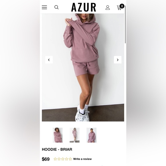 Azur Fit Sweat Set - Picture 2 of 10